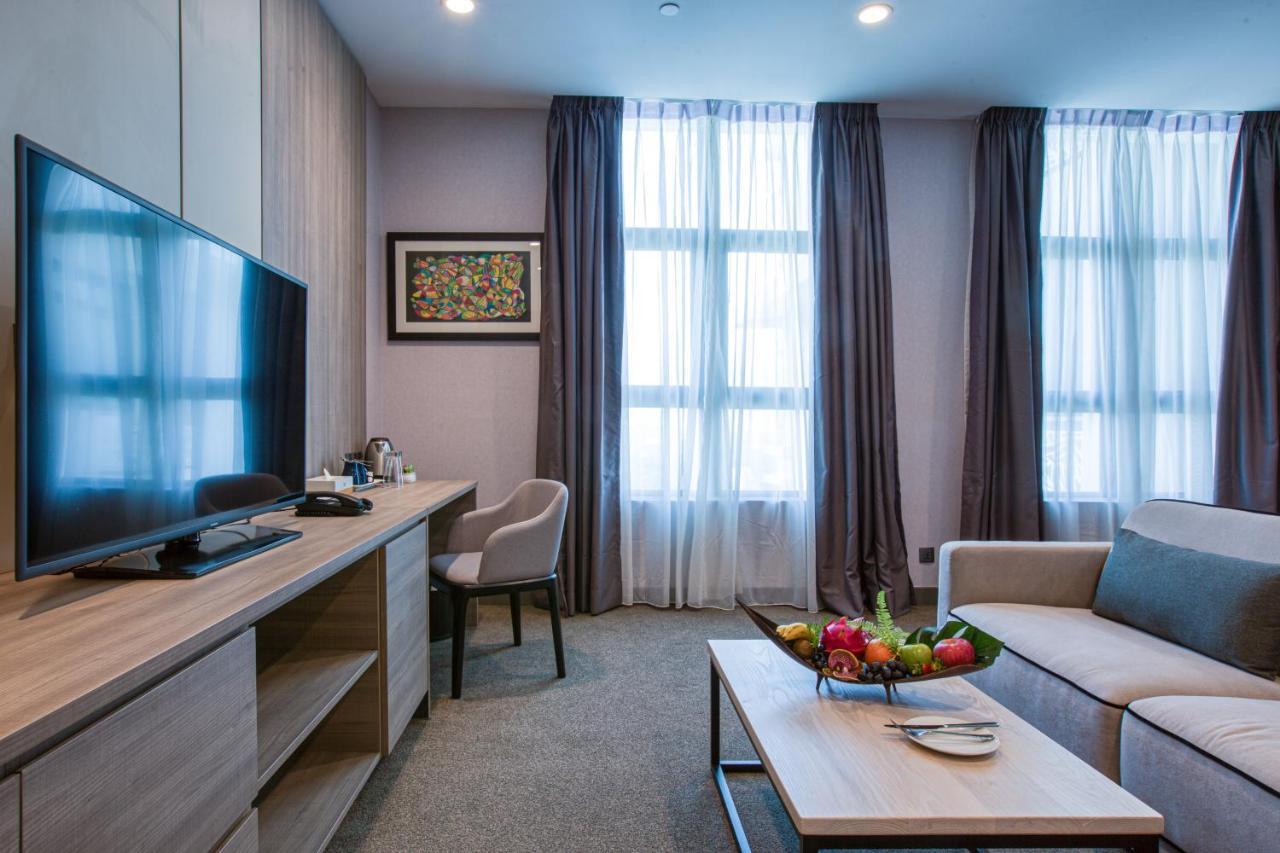 Mercure Living Putrajaya Dış mekan fotoğraf A living room in a serviced apartment in Moscow, Russia